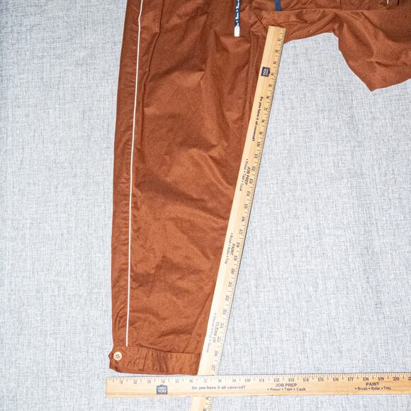 Tombolo Men's 2XL Traveler Pants in Brown drawstring - Picture 9 of 10